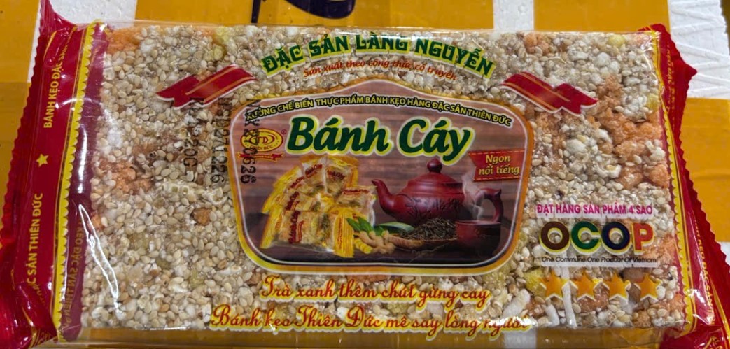Set bánh cáy Thiên Đức (5 gói x 220g)